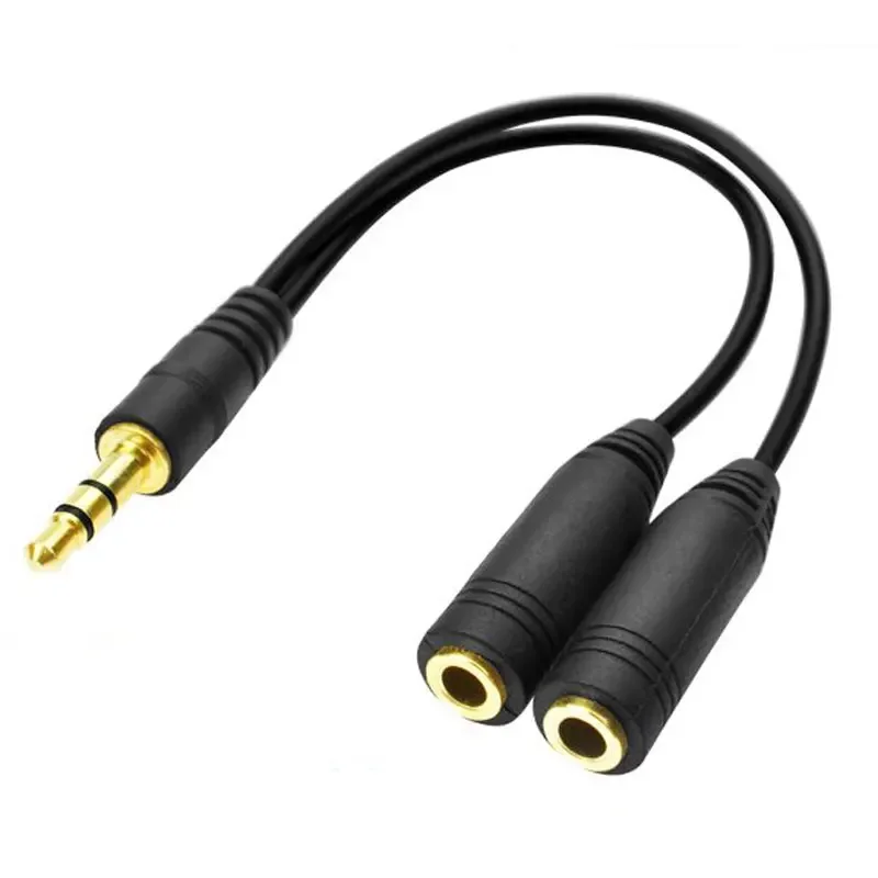 Audio Splitter Y - Headphone Splitter, 3.5mm Extension Cable Audio