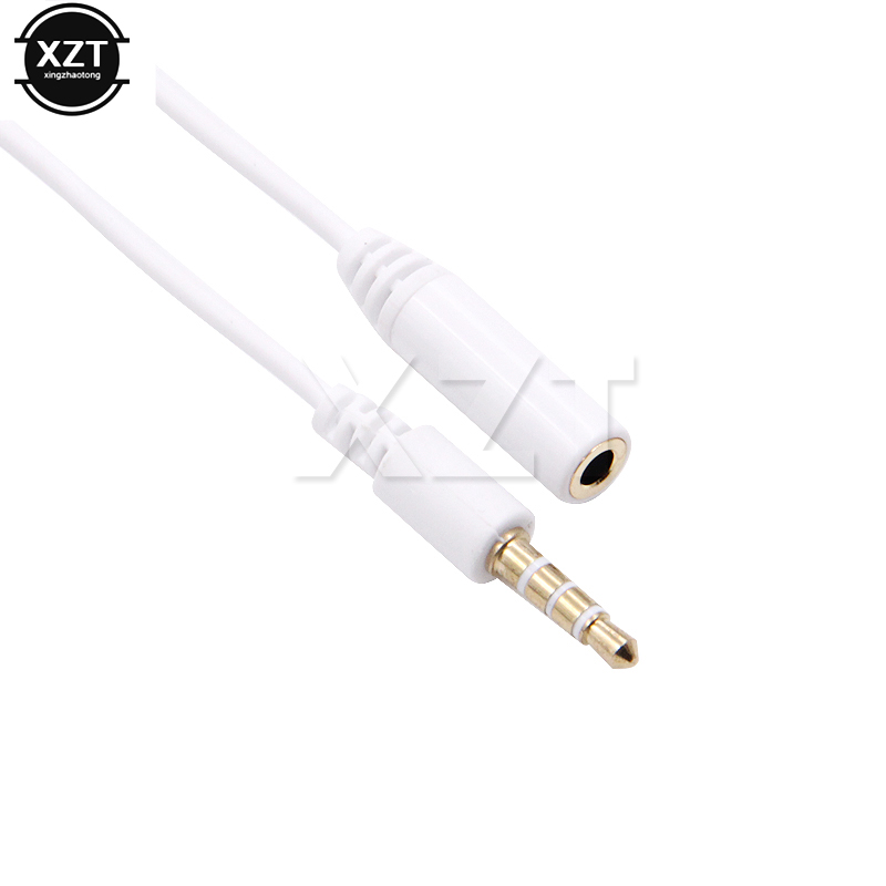 NEW 1M 3.5mm Male to Female 4  - Cable Extension 3.5 ulasan dan harga