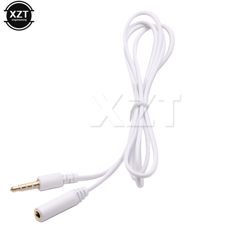 NEW 1M 3.5mm Male to Female 4  - Cable Extension 3.5 ulasan dan harga