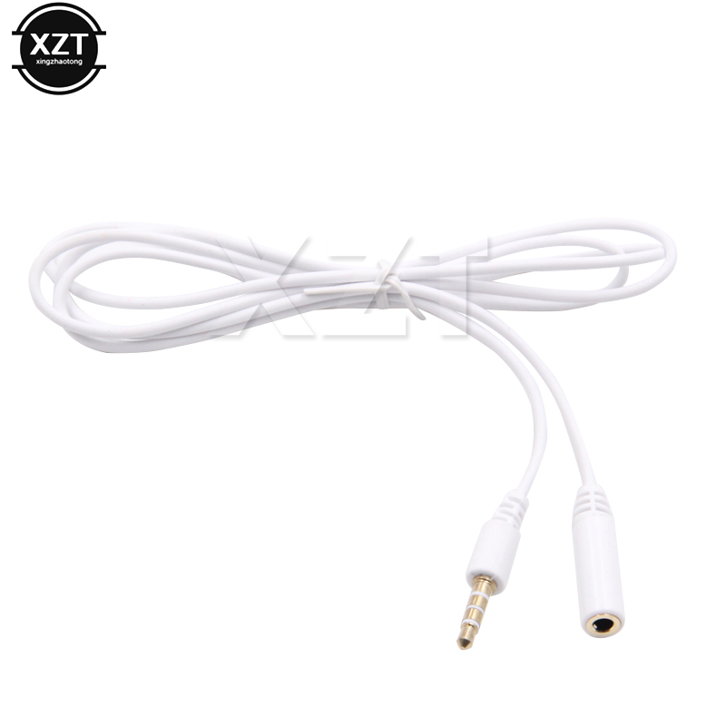 NEW 1M 3.5mm Male to Female 4  - Cable Extension 3.5 ulasan dan harga