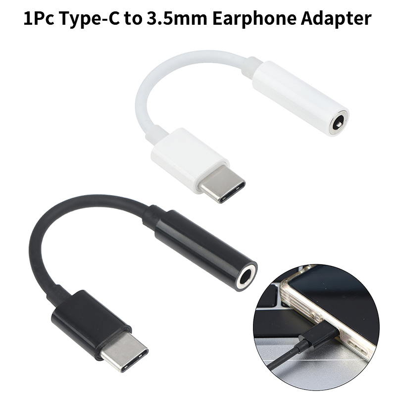 Type-C to 3.5mm AUX Jack Earph - Earphone Splitter Jack ulasan dan harga