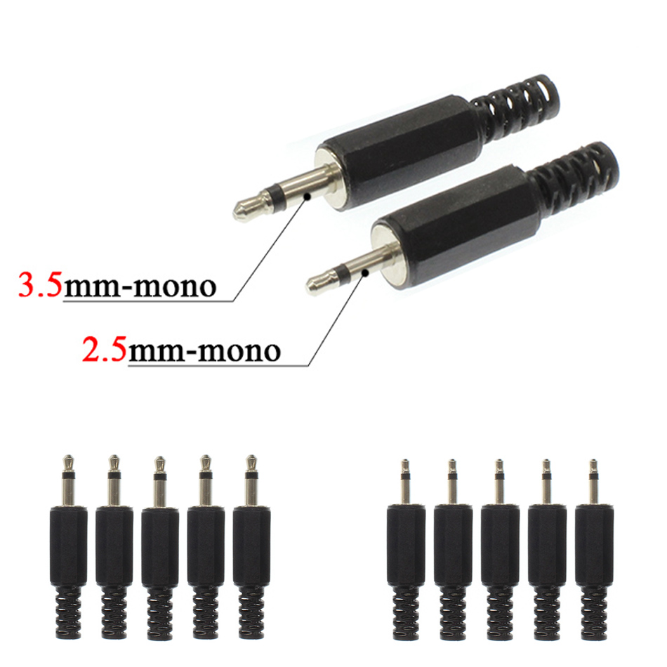 2.5mm 3.5mm Male Plug Mono Hea - Cable Extension 3.5 ulasan dan harga