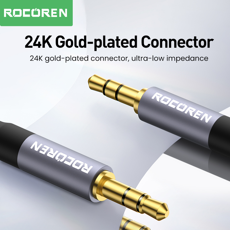 Rocoren 3.5mm Jack Audio Cable - Cable Extension 3.5 ulasan dan harga