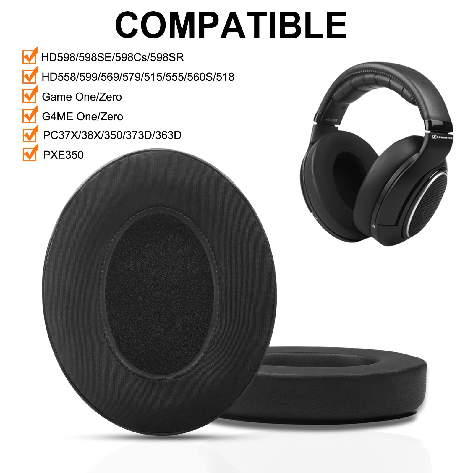 Cooling-Gel Replacement Earpad - Sennheiser Headphone Hd 560S ulasan dan harga