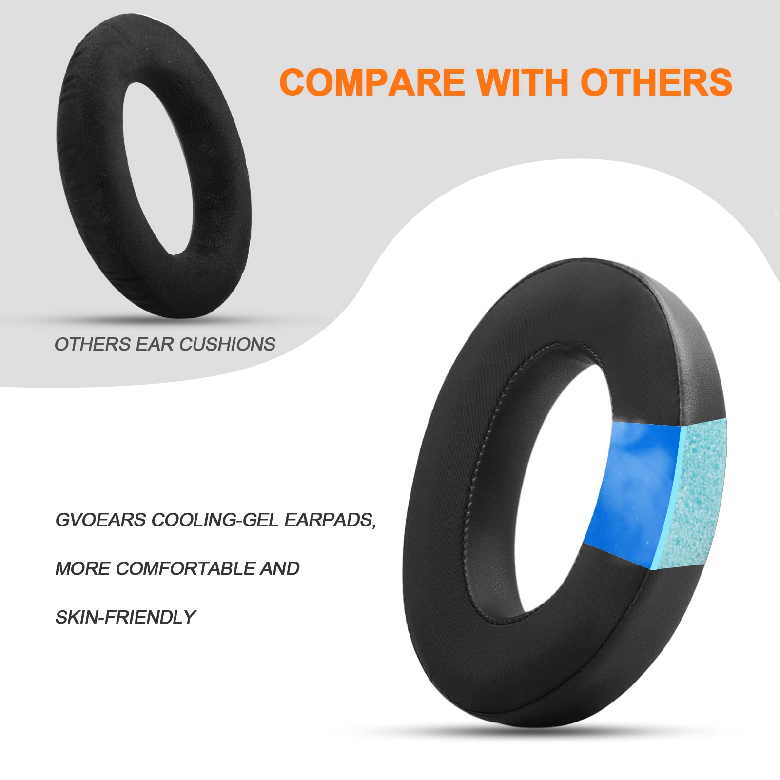 Cooling-Gel Replacement Earpad - Sennheiser Headphone Hd 560S ulasan dan harga