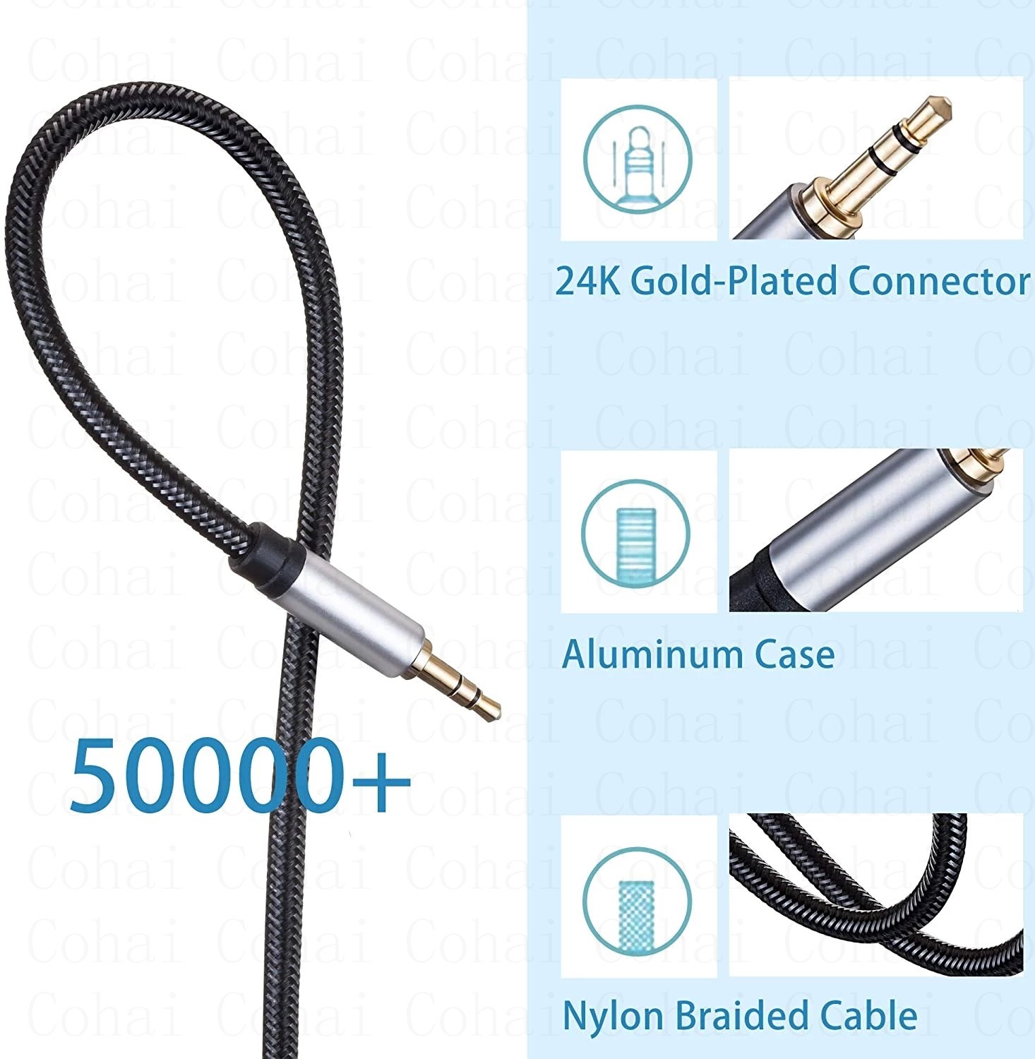 3.5mm Jack Audio Cable Jack 3. - Cable Extension 3.5 ulasan dan harga