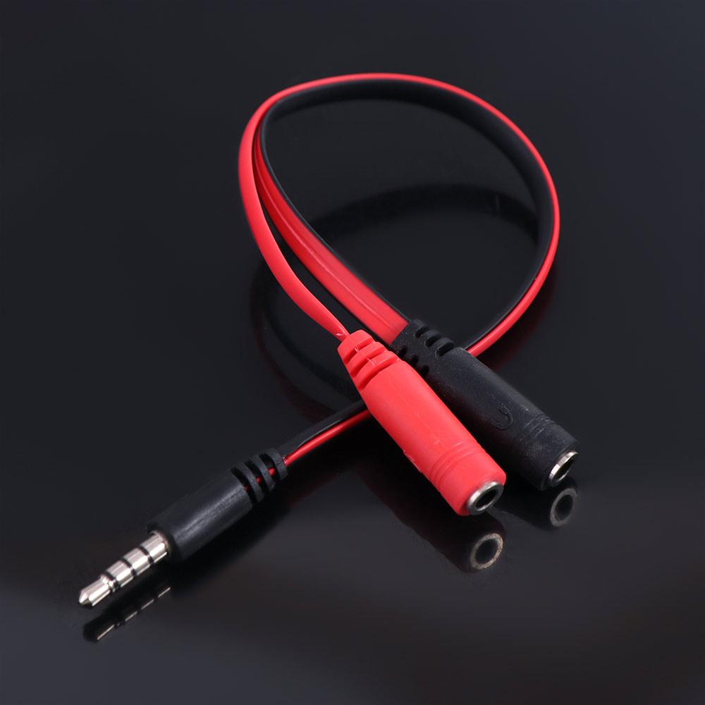 1 Male To 2 Female 3.5 Jack Au - Earphone Splitter Jack ulasan dan harga
