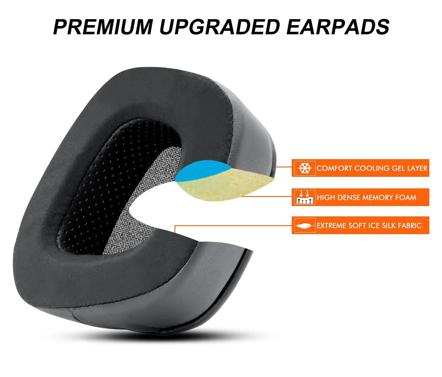 Cooling Gel Earpads Replacemen - Gaming Headset Rgb ulasan dan harga