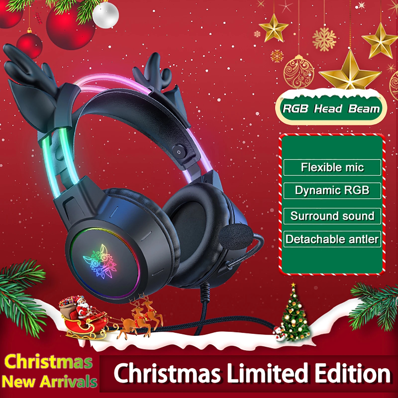 ONIKUMA Gaming Headset for 202 - Gaming Headset Rgb ulasan dan harga
