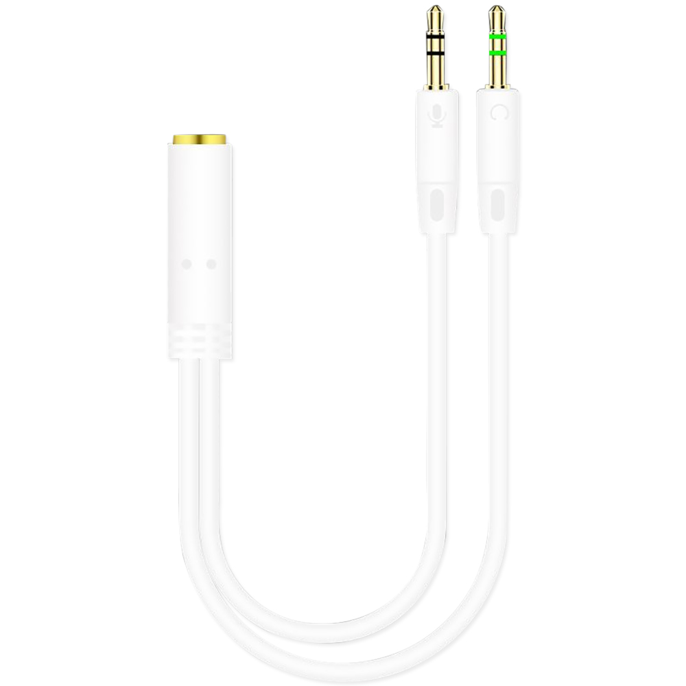 3.5mm Jack 2 Male To 1 Female  - Audio Splitter Y ulasan dan harga