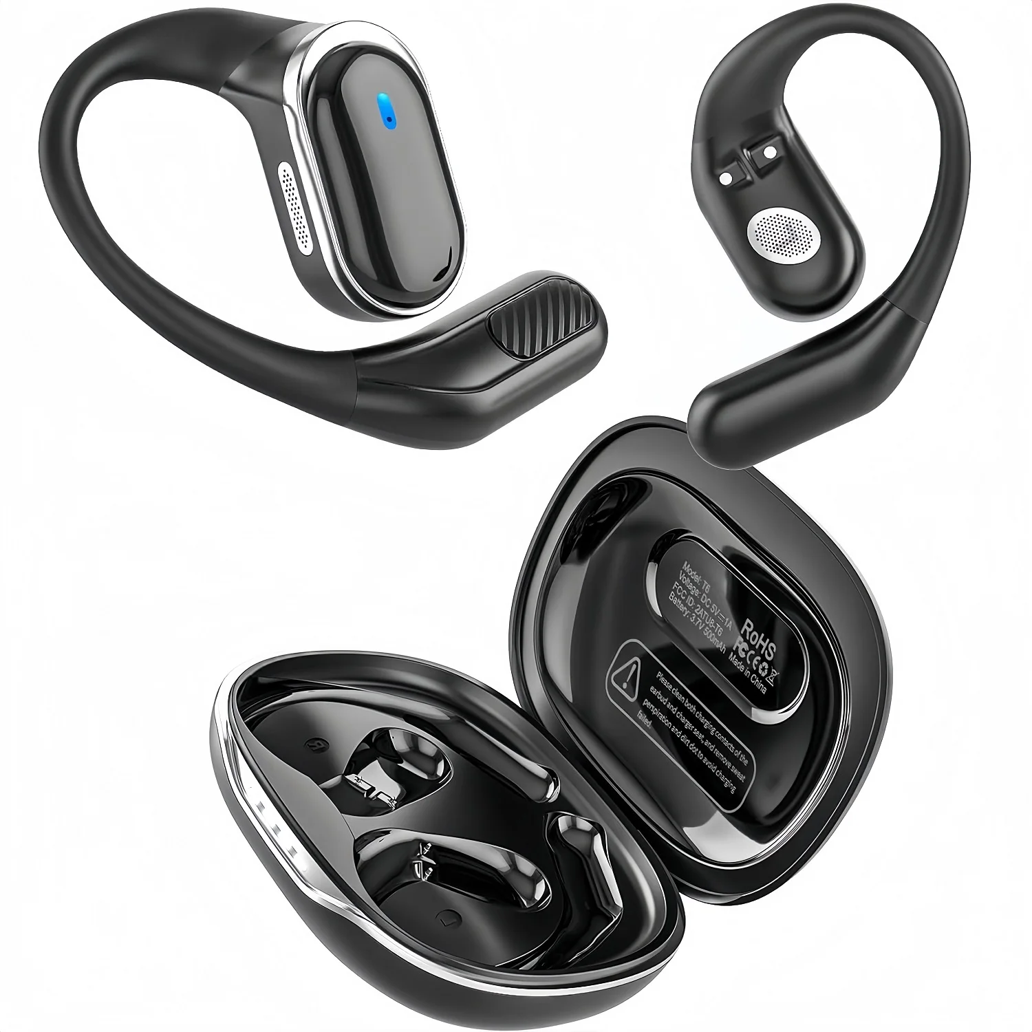 Bluetooth Earphones Wireless H - Sports Earphone Hook ulasan dan harga